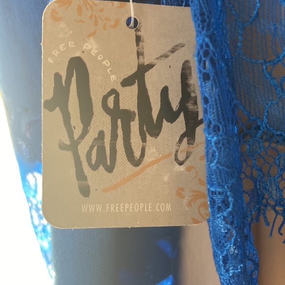 Free People XS Blue Dress - Picture 4 of 4